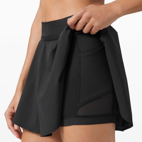 Lululemon Court Rival High Rise Skirt Skort Size 10 - Picture 3 of 11